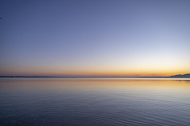 Ruhige Ostsee in Eckernförde