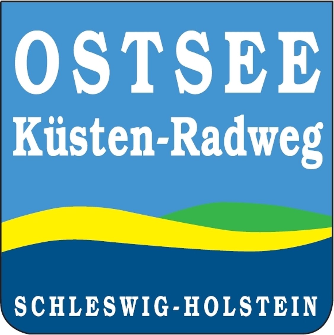 Beschilderung Ostseeküsten-Radweg