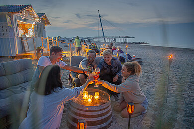Strandbar in Hohwacht