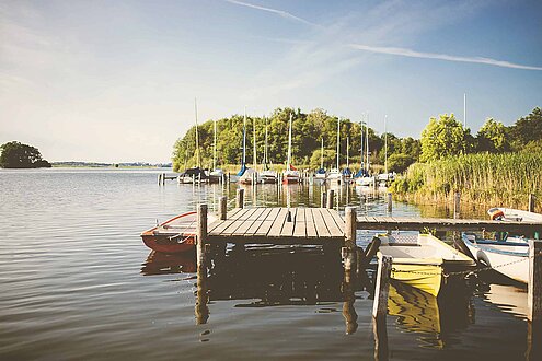 Hafen, Steg, Bosau