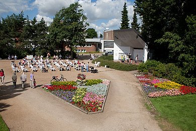 Kurpark von Bad Schwartau an der Ostsee Schleswig-Holstein