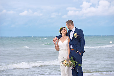 Paar Hochzeit Strand