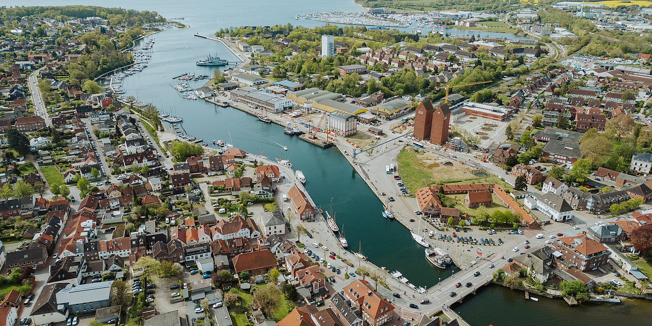 Luftbildaufnahme von Neustadt i. H. 