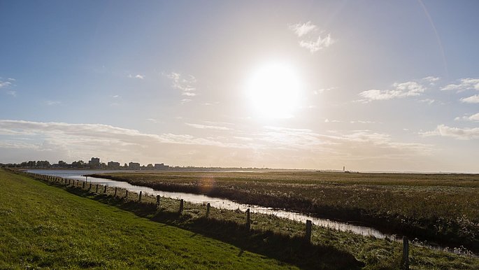 Radfahren in Wendtorf an der Ostsee Schleswig-Holstein.