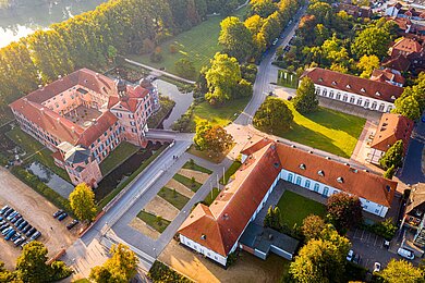 Luftbild, Schloss, Eutin