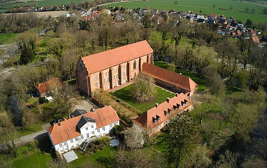 Kloster Cismar von oben